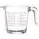 Jarra 600ml Medidora de Vidro com Marcação em Vermelho 